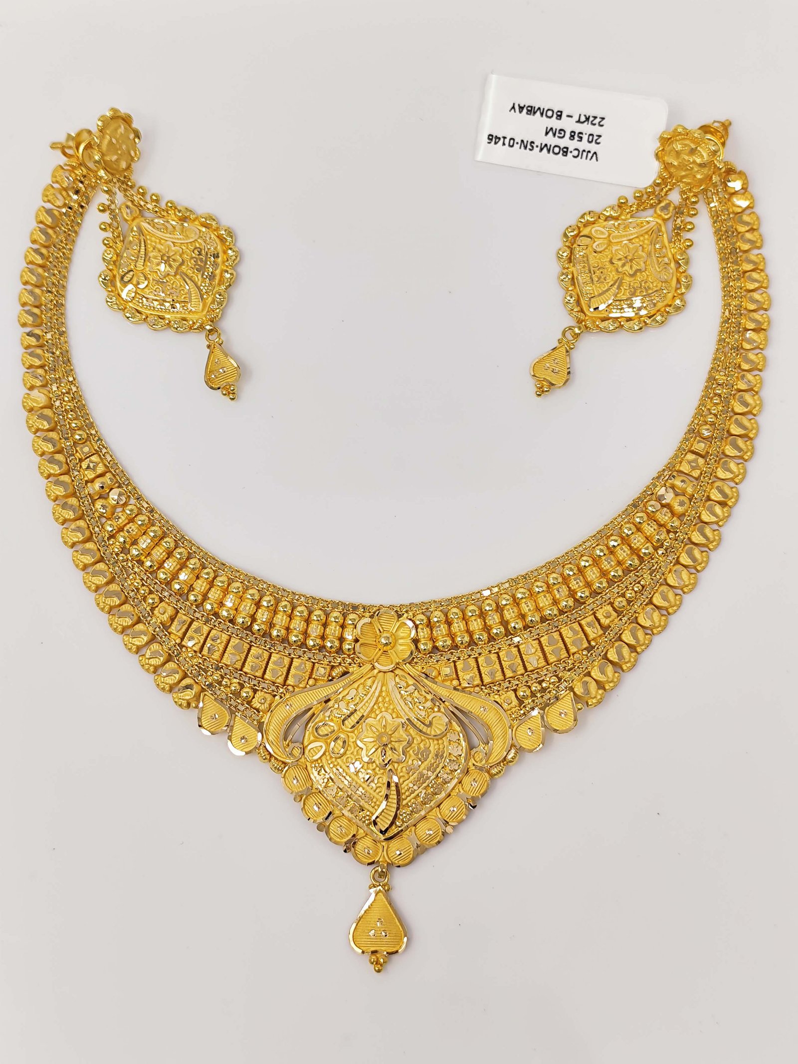 Gold Necklace Set